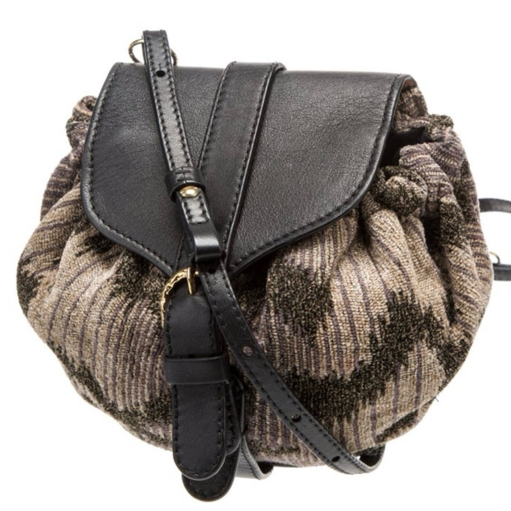 Ulla Johnson Paloma Fabric & Leather Crossbody Bag Italy